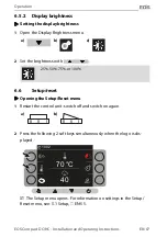 Предварительный просмотр 67 страницы EOS 94 00 Series Installation And Operating Instructions Manual