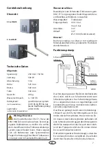 Предварительный просмотр 7 страницы EOS 94 6220 Installation And Operating Manual