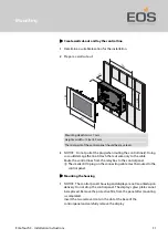 Preview for 31 page of EOS 94 6505 00 Installation Instructions For Retailers