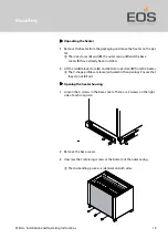 Предварительный просмотр 19 страницы EOS 94 6905 00 Installation And Operating Instructions Manual