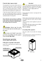 Предварительный просмотр 9 страницы EOS Bi-O Cubo Installation And Operating Instruction