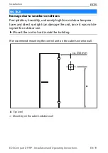 Preview for 19 page of EOS Compact DP Installation And Operating Instructions Manual