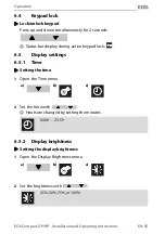 Preview for 55 page of EOS Compact DP Installation And Operating Instructions Manual