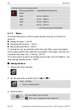 Preview for 60 page of EOS Compact DP Installation And Operating Instructions Manual