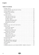 Preview for 22 page of EOS ECON 45A2 Assembly And Operating Instruction