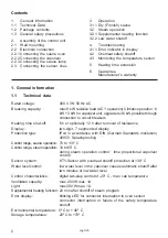 Preview for 2 page of EOS ECON H1 Installation And User Manual