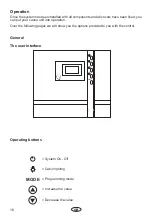 Preview for 16 page of EOS ECON H2 Assembly And Operating Instruction