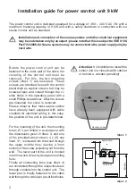 Предварительный просмотр 2 страницы EOS ECON L09 Installation And User Manual