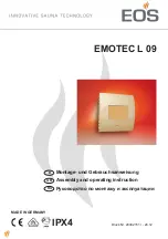 Предварительный просмотр 1 страницы EOS EMOTEC L 09 Assembly And Operating Instruction