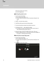 Предварительный просмотр 74 страницы EOS EmoTouch 3 Operating Instructions Manual