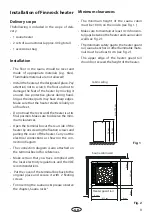 Предварительный просмотр 9 страницы EOS Finnrock 94.5654 Installation And Operation Manual