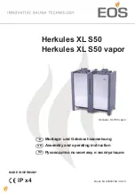 EOS Herkules XL S50 Assembly And Operating Instruction preview