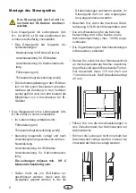 Preview for 6 page of EOS Infratec Classic Assembly And Operating Instruction