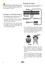 Preview for 8 page of EOS Infratec Classic Assembly And Operating Instruction