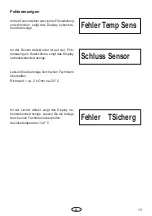 Preview for 13 page of EOS Infratec Classic Assembly And Operating Instruction