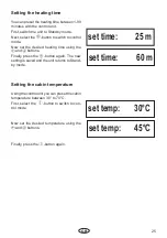 Preview for 25 page of EOS Infratec Classic Assembly And Operating Instruction