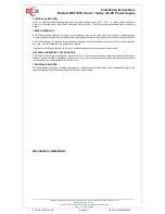 Preview for 3 page of EOS LFWLT450 Installation Instructions Manual