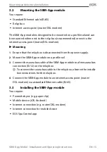 Preview for 15 page of EOS SBM-App Installation And Operating Instructions Manual