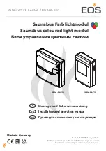 EOS SBM-FL150 Installation And Operation Manual preview