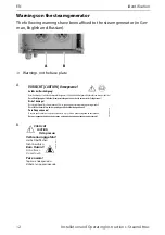 Предварительный просмотр 12 страницы EOS SteamAttrac Installation And Operating Instructions Manual