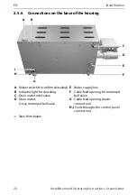 Предварительный просмотр 22 страницы EOS SteamAttrac Installation And Operating Instructions Manual