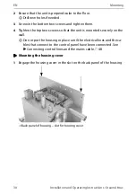 Предварительный просмотр 30 страницы EOS SteamAttrac Installation And Operating Instructions Manual