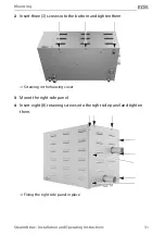 Предварительный просмотр 31 страницы EOS SteamAttrac Installation And Operating Instructions Manual