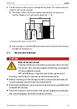 Предварительный просмотр 41 страницы EOS SteamAttrac Installation And Operating Instructions Manual