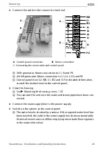 Предварительный просмотр 49 страницы EOS SteamAttrac Installation And Operating Instructions Manual