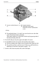 Предварительный просмотр 61 страницы EOS SteamAttrac Installation And Operating Instructions Manual