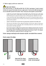 Preview for 18 page of EOS SteamRock Basic Installation And Operation Manual