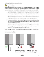 Предварительный просмотр 19 страницы EOS SteamRock Premium Installation And Operation Manual