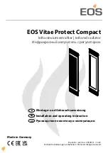 EOS Vitae Protect+ Compact Installation And Operating Instruction предпросмотр