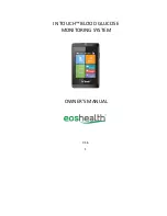 eoshealth IN TOUCH Owner'S Manual preview