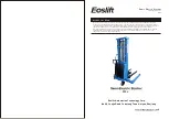 Eoslift S15J Operating Instructions Manual preview