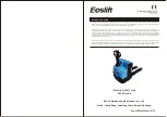 Предварительный просмотр 1 страницы Eoslift W20 Series Operating Instructions Manual