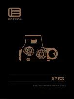 EOTech XPS3 Manual предпросмотр