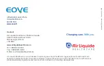 Предварительный просмотр 20 страницы eove Air Liquide EO Series Patient Pocket Manual