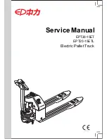 EP Equipment EPT20-15ET Service Manual preview