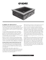 Preview for 3 page of EP HENRY CAST STONE WALL SQUARE FIRE PIT KIT Installation Manualline