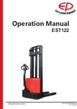 Предварительный просмотр 1 страницы ep EST122 Operation Manual