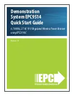 EPC EPC9514 Quick Start Manual предпросмотр