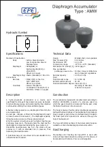 EPE AMW-0.07 Quick Start Manual предпросмотр