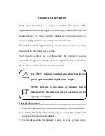 Preview for 5 page of Epever EG1200CU User Manual