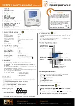 EPH Controls CDTP2 Operating Instructions предпросмотр