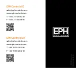 Предварительный просмотр 40 страницы EPH Controls CP4B Installation And Operation Manual