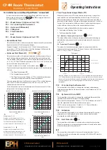 Предварительный просмотр 3 страницы EPH Controls CP4M Operating Instructions