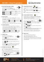 Предварительный просмотр 2 страницы EPH Controls R37-HW Operating Instructions