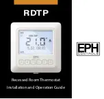 EPH Controls RDTP Installation And Operation Manual предпросмотр