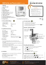 Предварительный просмотр 1 страницы EPH Controls RFPi2 Operating Instructions